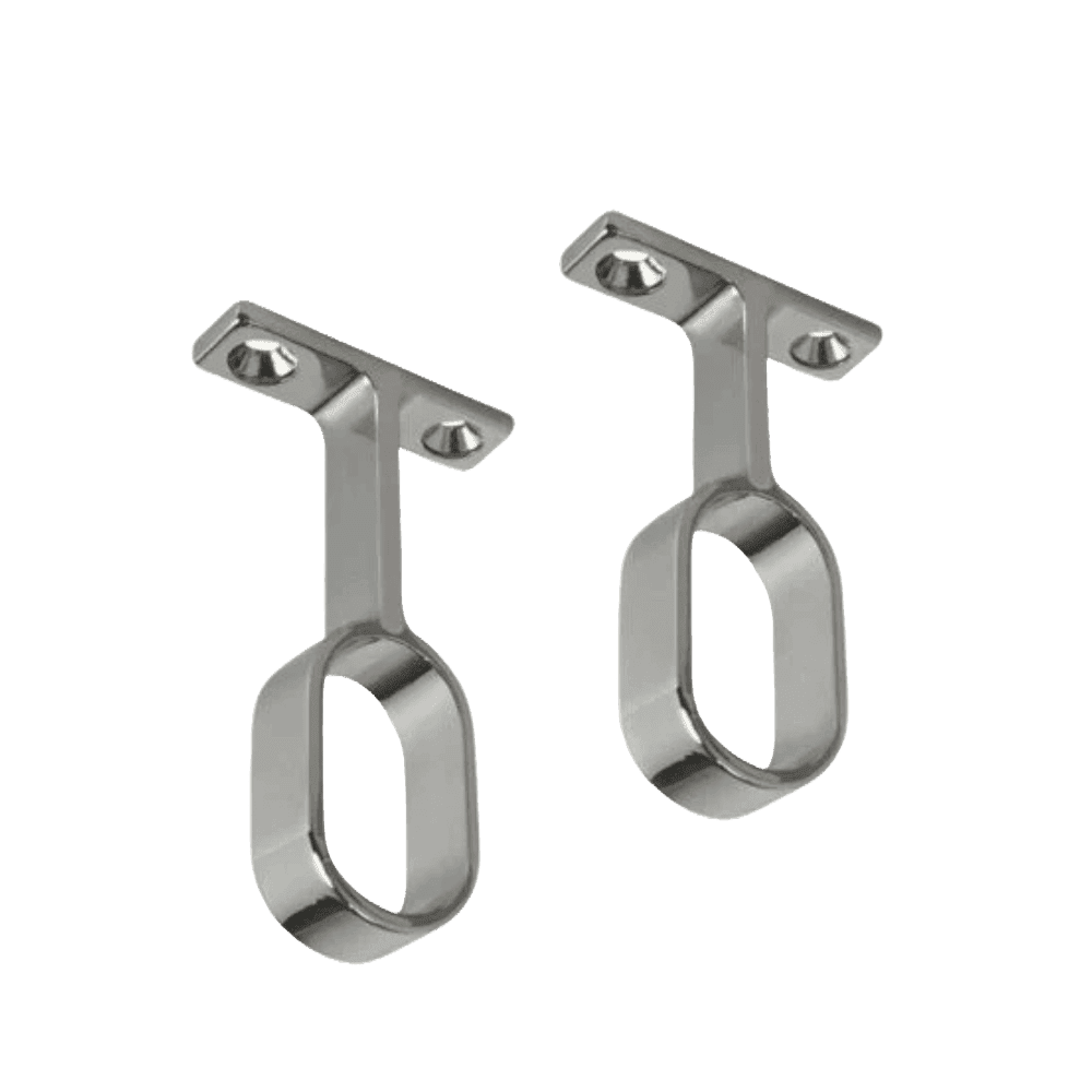 Support Cintre zamak pour placard ovale